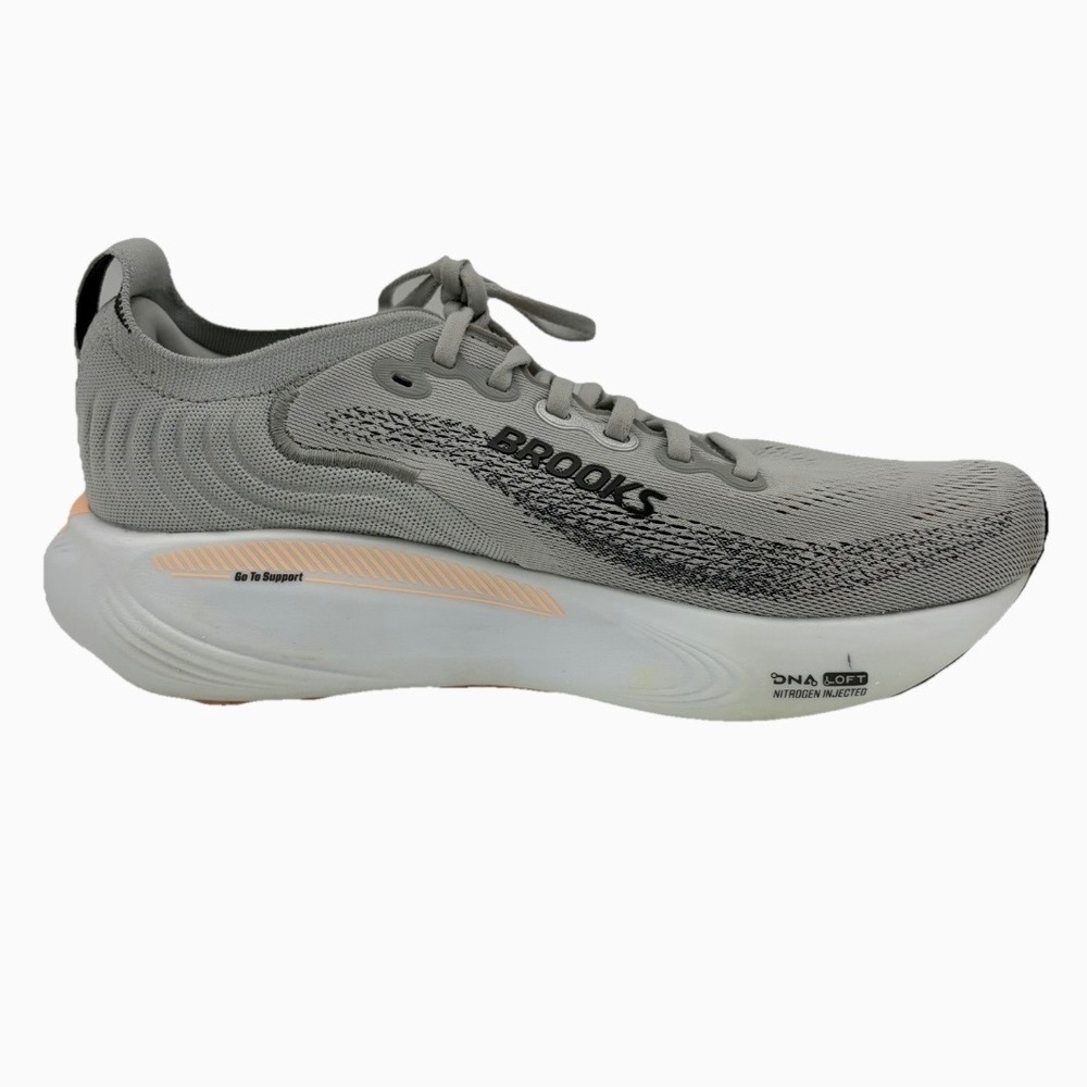 Brooks Running Shoes Adrenaline 25 GTS Women 10N Narrow AA Gray Athletic READ